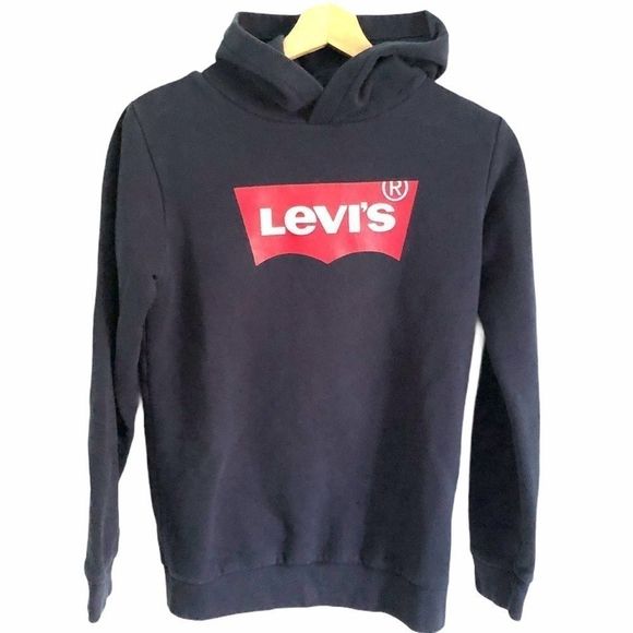 LEVI’S hoodie sweatshirt blue classic - Picture 8 of 8